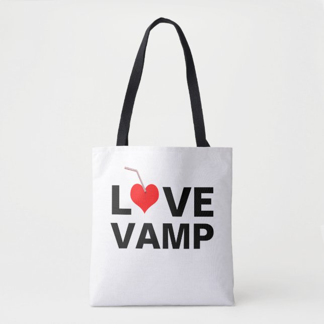 Bolsa Tote Love Vamp personalizável (Frente)