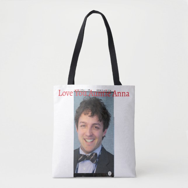 Bolsa Tote Love You Auntie Anna (Frente)