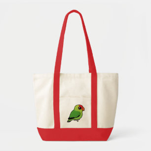 Bolsa Tote Lovebird Preto-voado