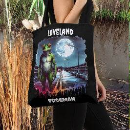 Bolsa Tote Loveland Frogman | Ohio Cryptid