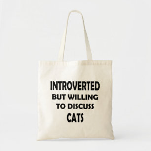 Bolsa Tote Lover De Cat Apresentado Para Conversações De Cat