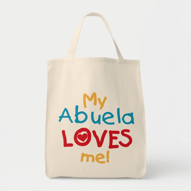 Bolsa Tote LOVESMEabuela (Frente)