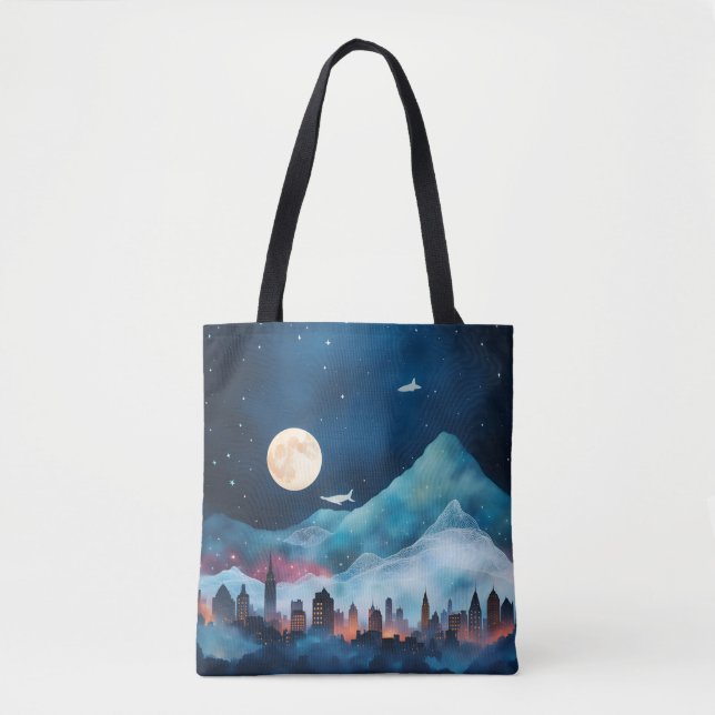 Bolsa Tote Lua (Frente)