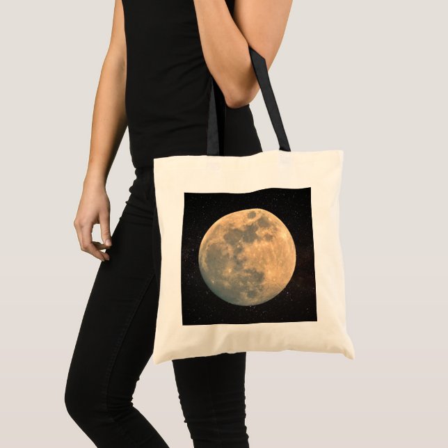 Bolsa Tote Lua cheia (Frente (produto))
