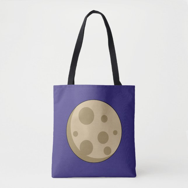 Bolsa Tote Lua cheia (Frente)