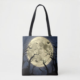 Bolsa Tote Lua cheia de Spooky
