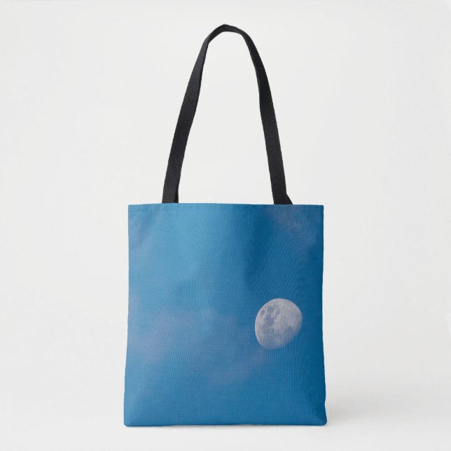 Bolsa Tote Lua da Manhã | Zâmbia, África (Frente)