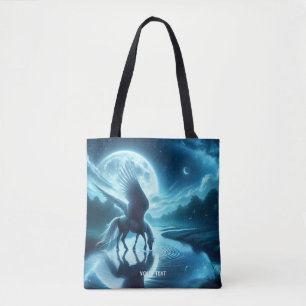 Bolsa Tote Lua das Asas do Cavalo Bonito