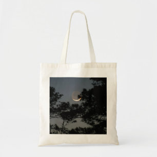 Bolsa Tote Lua do brilho terrestre