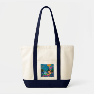 Bolsa Tote Lua do outono