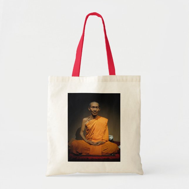 Bolsa Tote Luang Por Kasem Khemako ... Monk budista (Frente)