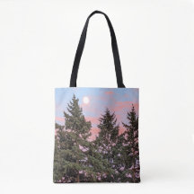 Luar ao Sol com Nuvens Rosa