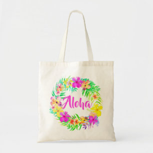 Bolsa Tote Luau Tropical Havaiana Aloha Summer Divertida Tote