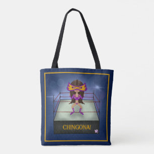 Bolsa Tote Luchadora Lucha Libre Luta Mug mexicana