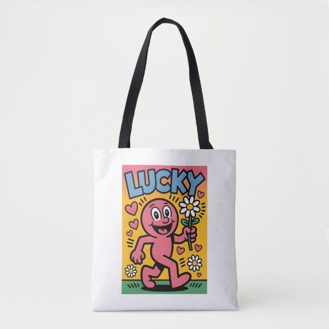Bolsa Tote Lucky. (Frente)