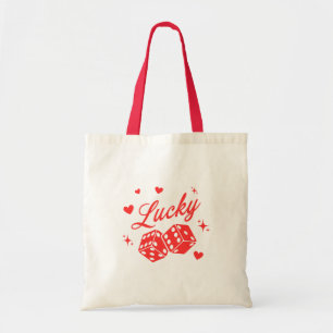 Bolsa Tote Lucky in Love-Vegas Bachelorette Tote Bag