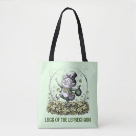 Bolsa Tote Lucky Irish Leprechaun
