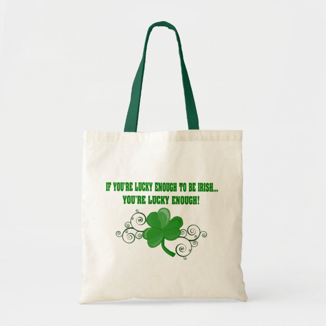 Bolsa Tote Lucky Irish Tote Bag (Frente)