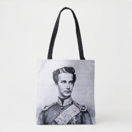 Bolsa Tote Ludwig II jovem rei