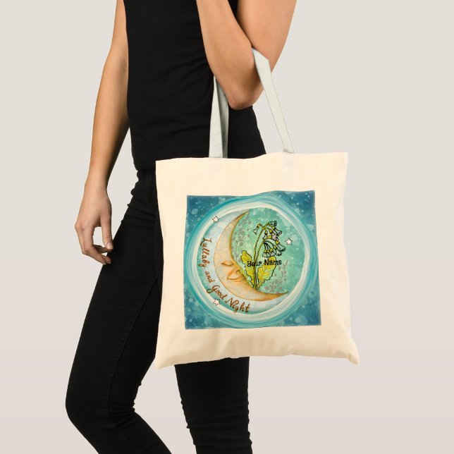 Bolsa Tote Lullaby Moon bebê  (Frente (produto))