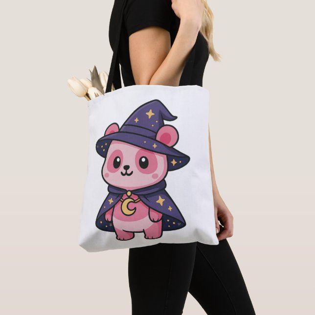 Bolsa Tote Lunaria, a Encantadora da Lua (Close Up)