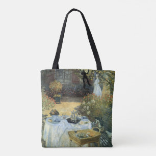 Bolsa Tote Lunguejo por Claude Monet, Impressionismo Vintage