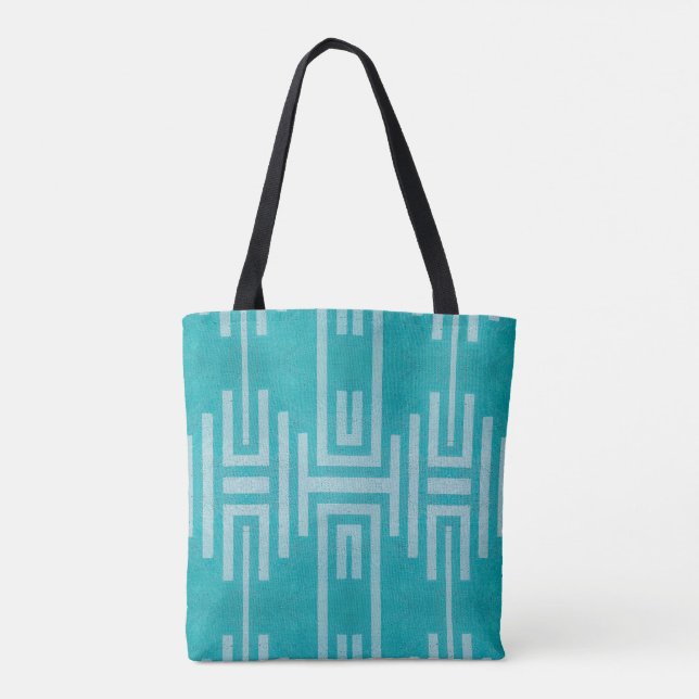 Bolsa Tote Lúpulo Africano sofisticado Elegante (Verso)