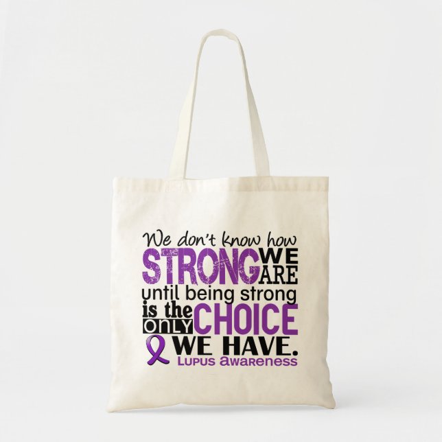 Bolsa Tote Lúpus como forte nós somos (Frente)