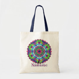 Bolsa Tote Luscious Namaste Caleidoscópio