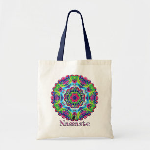 Bolsa Tote Luscious Namaste Caleidoscópio