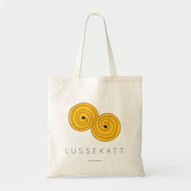 Bolsa Tote Lussekatt sueco (Frente)