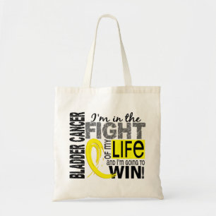 Bolsa Tote Luta de meu cancer de bexiga da vida