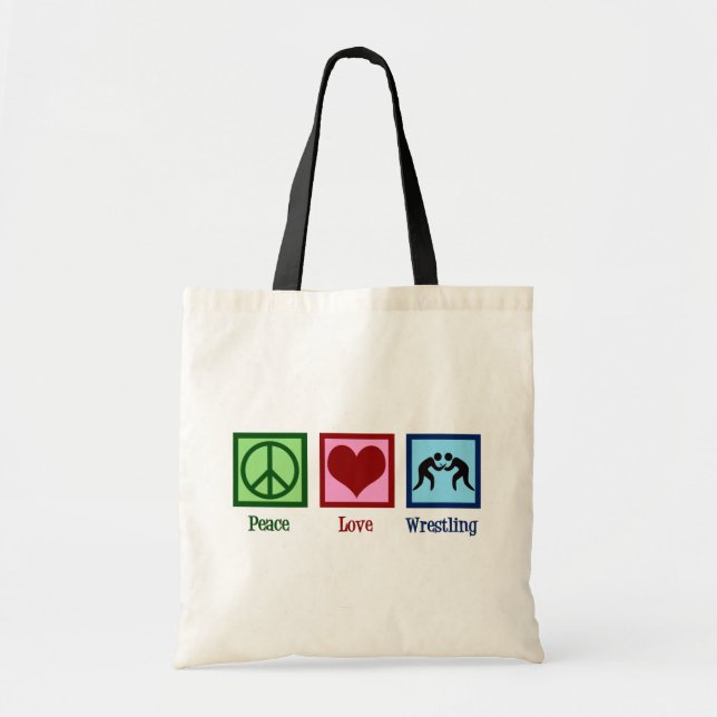 Bolsa Tote Luta Peace Love (Frente)