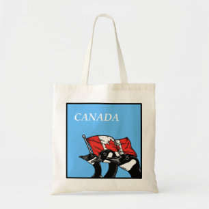 Bolsa Tote Lutando contra o Canadá Gansos Fortes do Canadá Pr