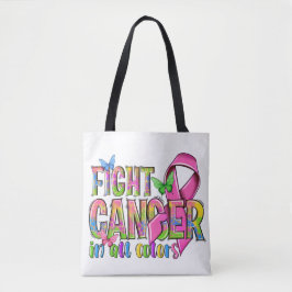 Bolsa Tote Lutar com a barra de ferramentas do Cancer