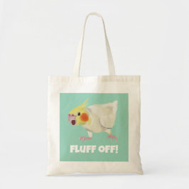Bolsa Tote Lutino Cacatua Zangado Engraçado - Dê um Tempo Pet