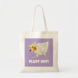 Bolsa Tote Lutino Cacatua Zangado Engraçado - Dê um Tempo Pet