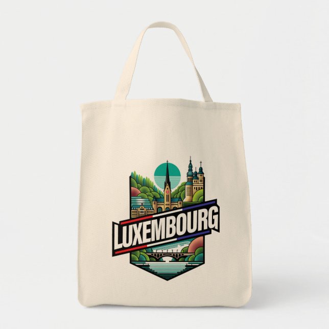 Bolsa Tote Luxemburgo Europa (Frente)