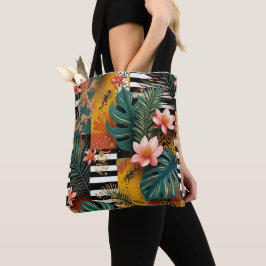 Bolsa Tote Luxo Sofisticado Africano Asiático Caribenho