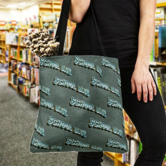 Bolsa Tote Luz-3D da Escola (This tote, should help you get through the school season!)