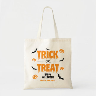 Bolsa Tote Luz de Grupo de Trick ou Tratar