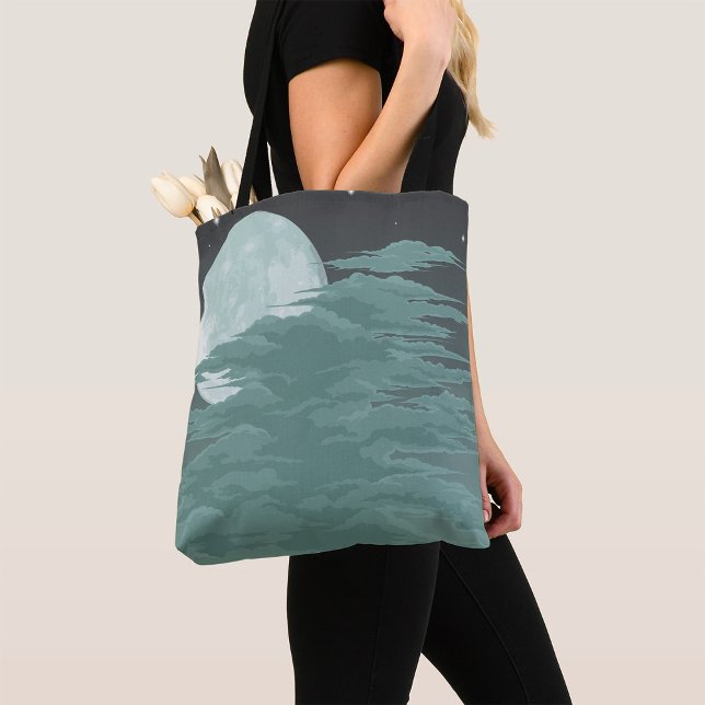 Bolsa Tote Luz do luar (Criador carregado)