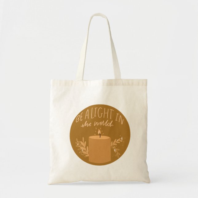 Bolsa Tote Luz do Mundo (Frente)