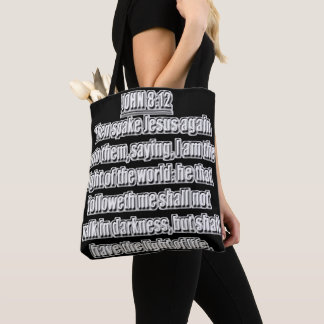 Bolsa Tote Luz do Mundo João 8 12 ARC