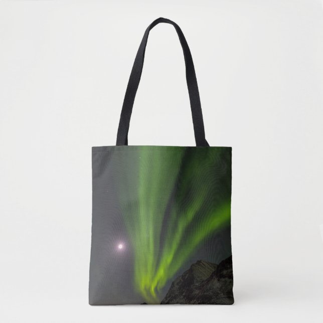 Bolsa Tote Luz norteS | Ilha Haukland Beach (Frente)