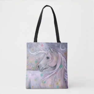 Bolsa Tote Luzes Cintilantes Unicórnio Mágico Molly Harrison