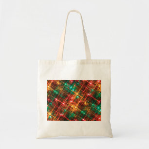 Bolsa Tote luzes da árvore de natal