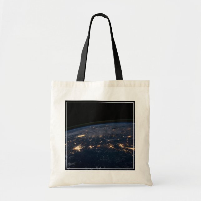 Bolsa Tote Luzes Da Cidade Do Sul Dos Estados Unidos. (Frente)