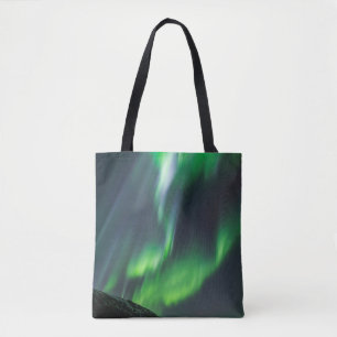 Bolsa Tote Luzes do Norte Brilhando Norte da Islândia