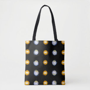 Bolsa Tote Luzes LED, fundo de abstrato de encerramento.